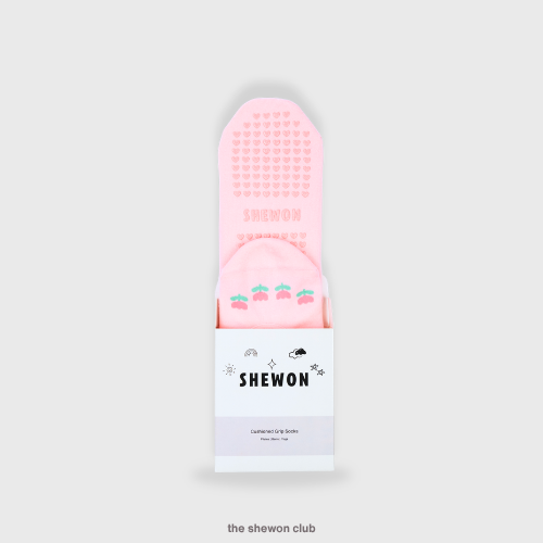 Dreamy Tulip Ballet Pilates Grip Socks