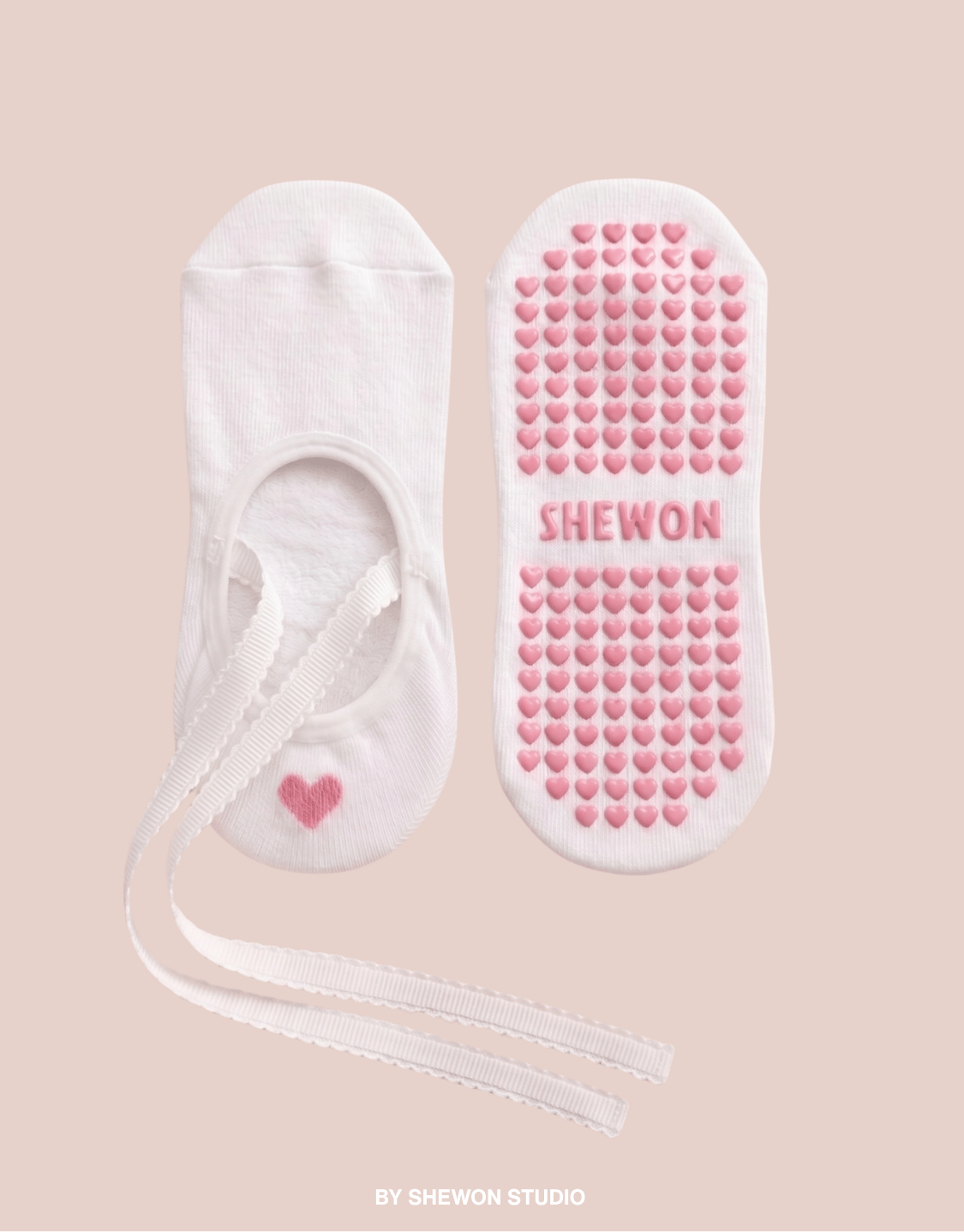 Giselle Pilates Socks Long Strap