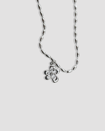 The Elodie Collar floral stainless steel necklace for women